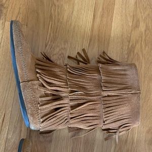 Minnetonka Fringe Boots